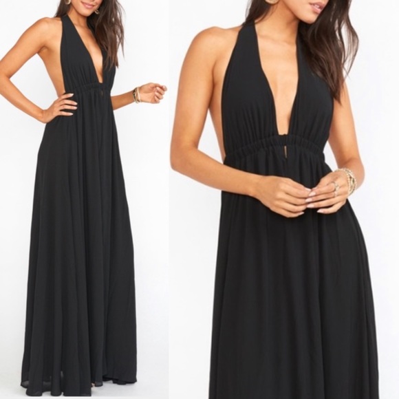 Show Me Your MuMu Dresses & Skirts - SHOW ME YOUR MUMU Luna Halter Dress NWT S